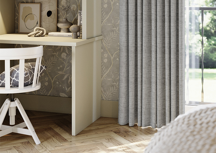 Melrose (Blackout), Cobblestone - Made to Measure Curtains - Image 5